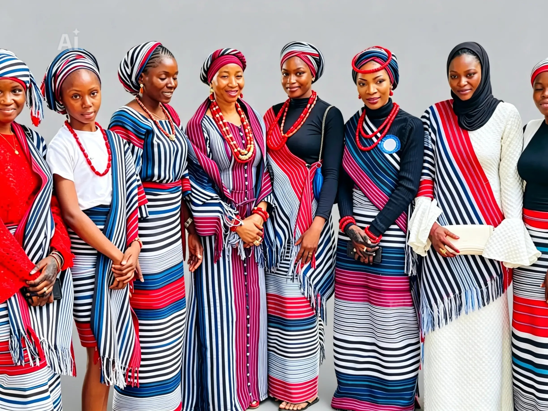 FARGEF women and girls in traditional attire